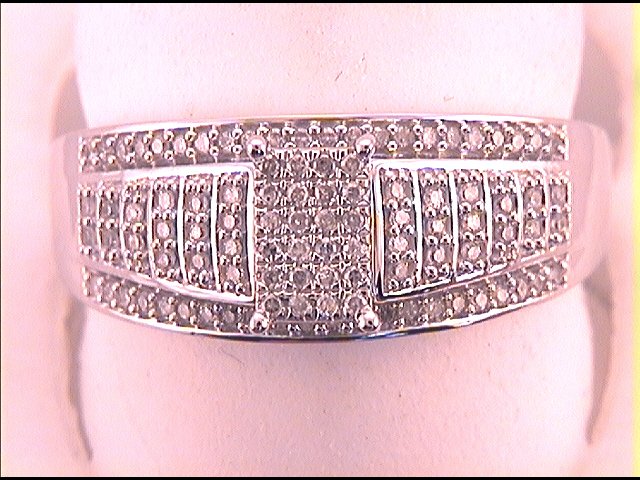 1/4CTW-DIA P1P2 MICRO-PAVE FASHION RING