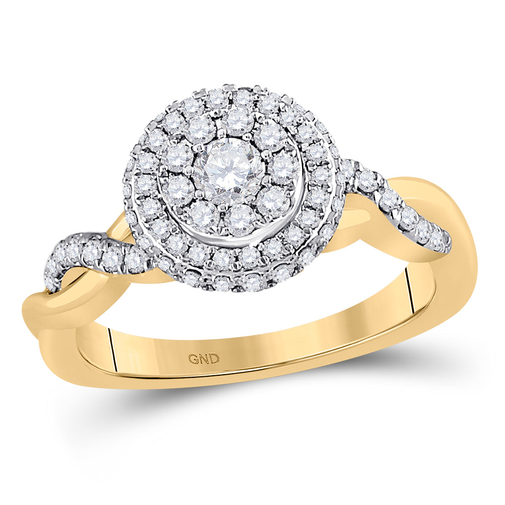 3/4CTW-DIA BRIDAL RING