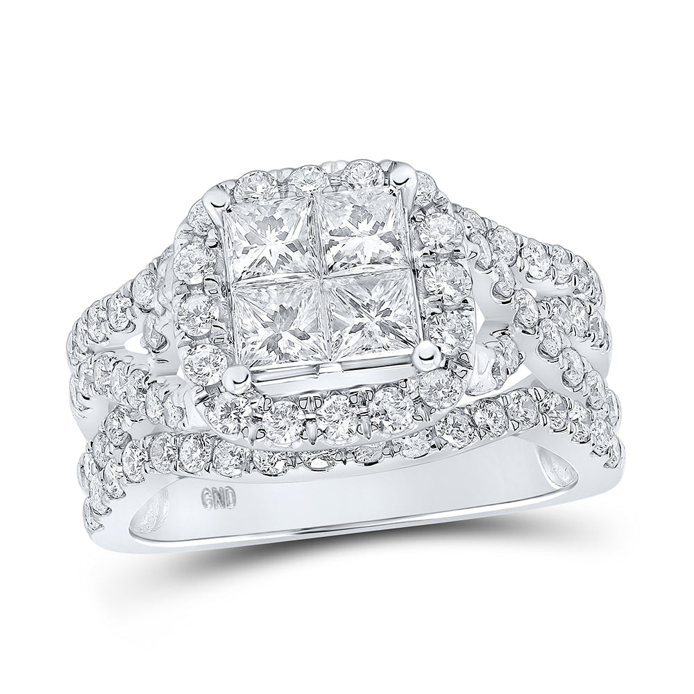 2 CTW DIA  BRIDAL RING