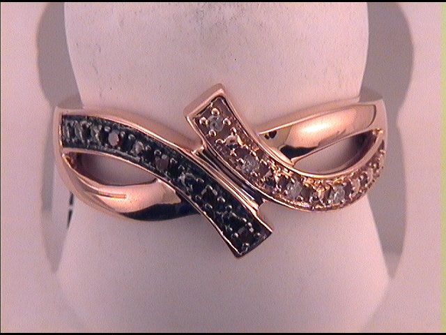 1/20CTW-DIA FASHION RED RING