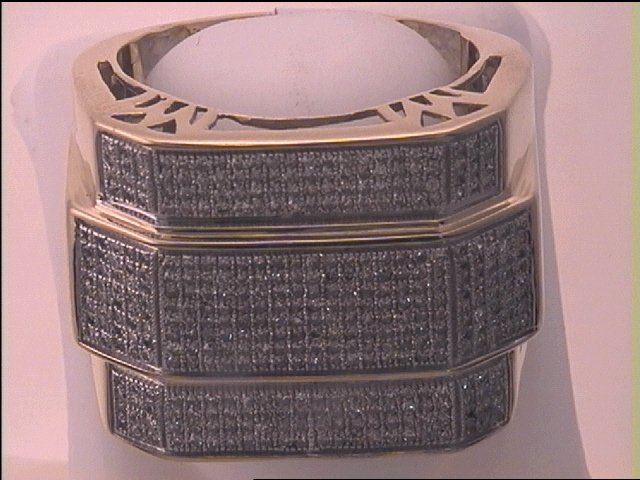 1 CT-DIA MICRO-PAVE MENS RING