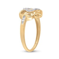 Load image into Gallery viewer, 1/10CTW-DIA HEART RING
