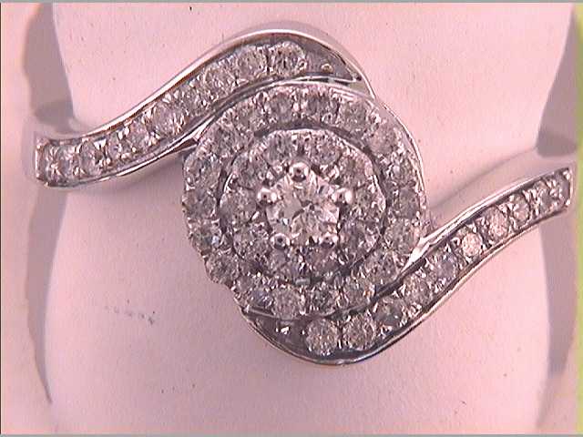 1/2CTW-DIA 1/10CT-CRD BRIDAL RING