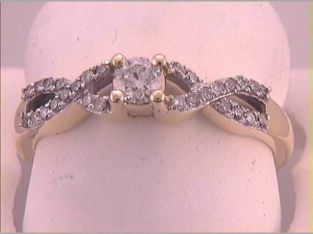 1/3CTW-DIA 1/5CT-CRD BRIDAL RING