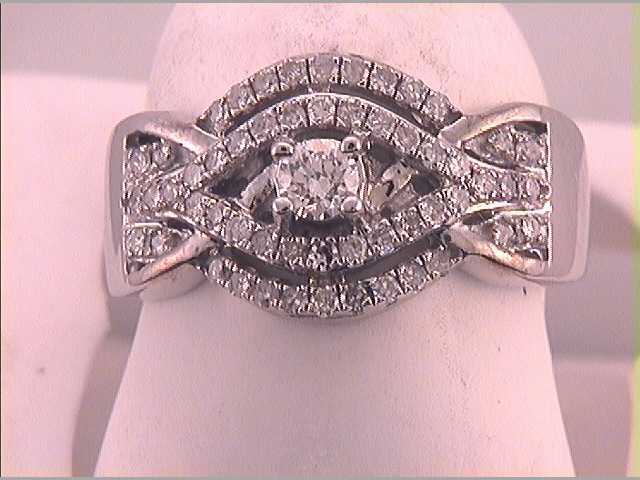 1/2CTW-DIA 1/6CT-CRD BRIDAL RING