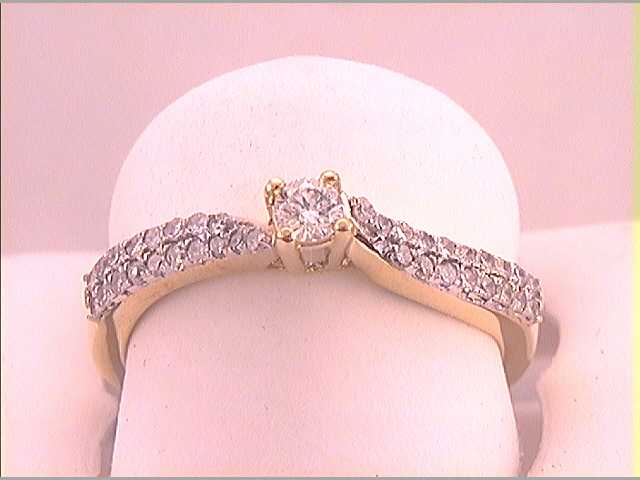 1/3CTW-DIA 1/8CT-CRD BRIDAL RING