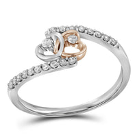 Load image into Gallery viewer, 1/5CT-DIA P1 HEART FASHION RING
