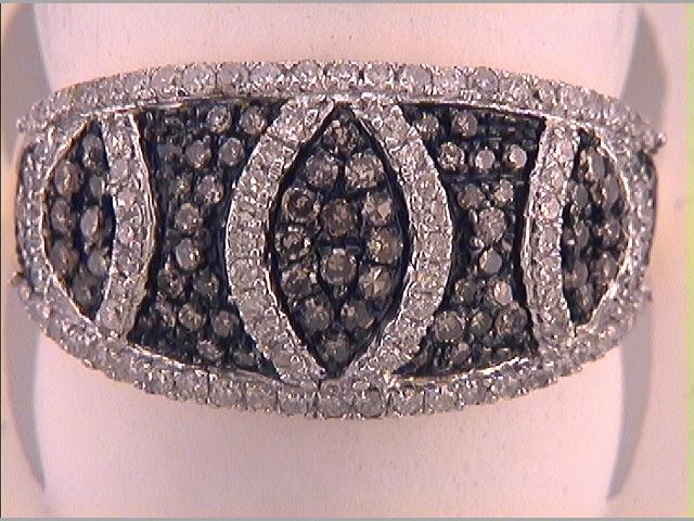 3/4CTW-DIA FASHION BROWN RING
