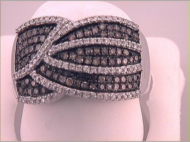 3/4CTW-DIA FASHION BROWN RING