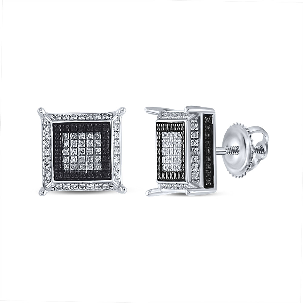 1/6CT-DIA  MENS EARRINGS