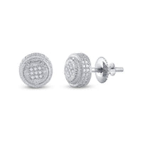 Load image into Gallery viewer, 1/20CT-DIA P3 MICRO-PAVE UNISEX  EARRING
