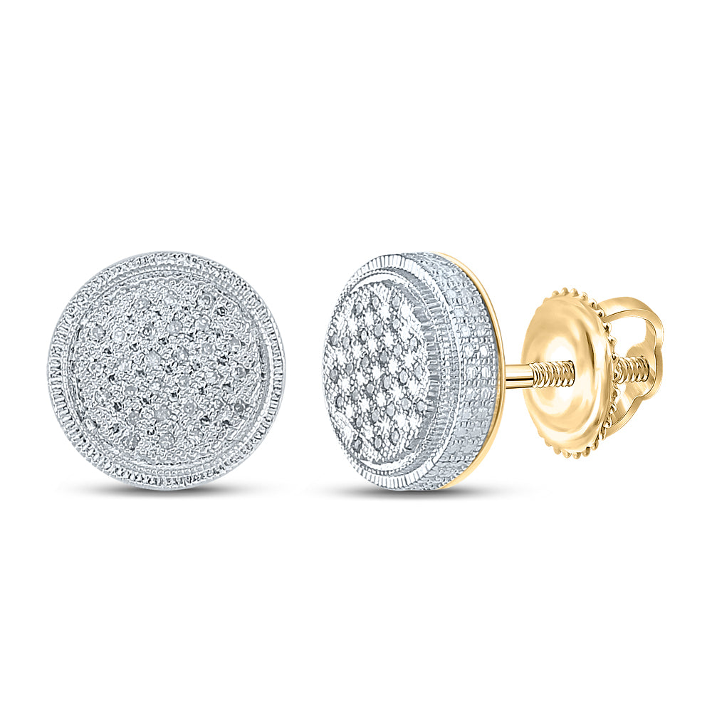 1/6CT-DIA MICRO-PAVE EARRING