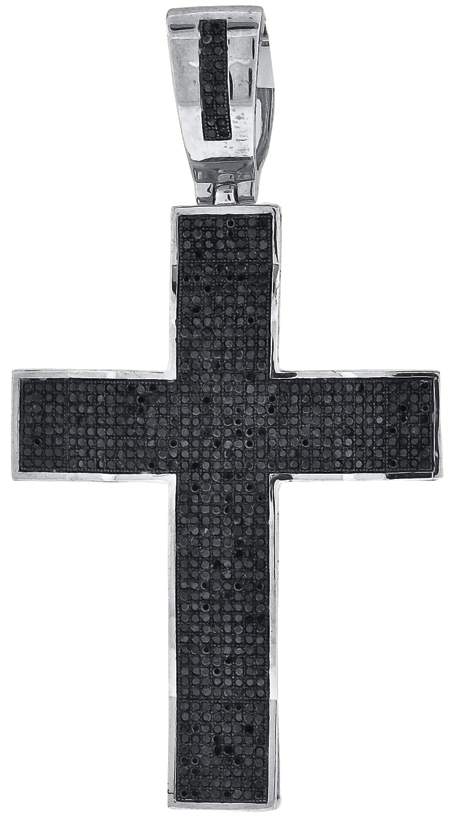 2 CT-DIA MAN CROSS CHARM