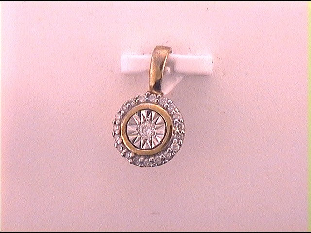 1/20CT-DIA GIFT MICRO-PAVE PENDANT