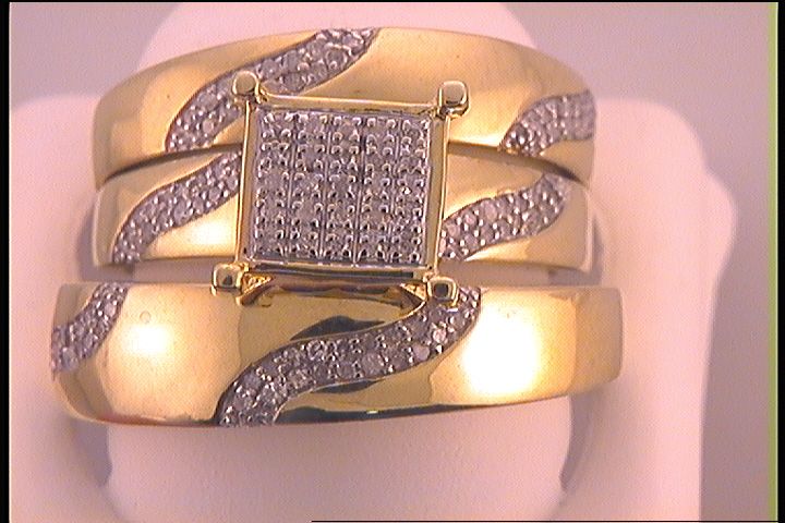 3/8CT-DIA GIFT TRIO SET