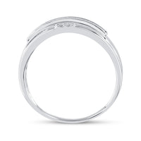 Load image into Gallery viewer, 1/6CT-DIA MICRO-PAVE MENS BAND
