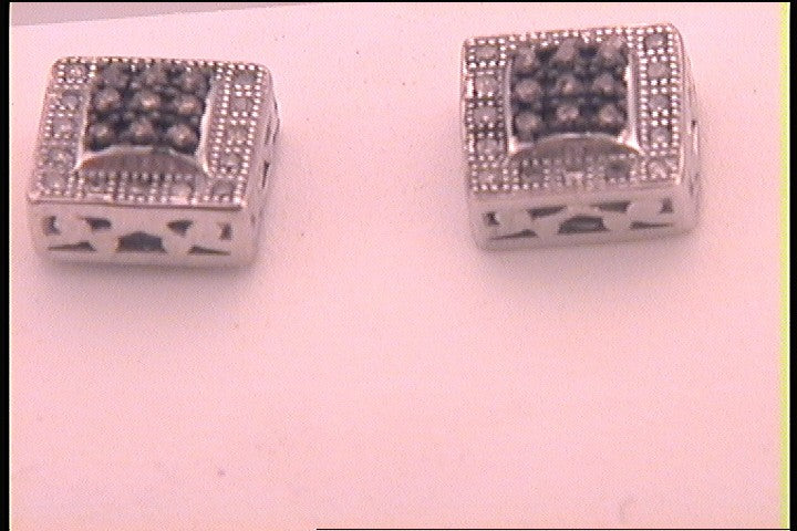 1/5CTW-DIA FASHION BROWN EARRINGS