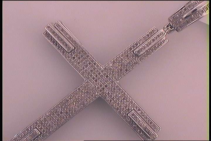 1 CTW-DIA MICRO-PAVE CHARM