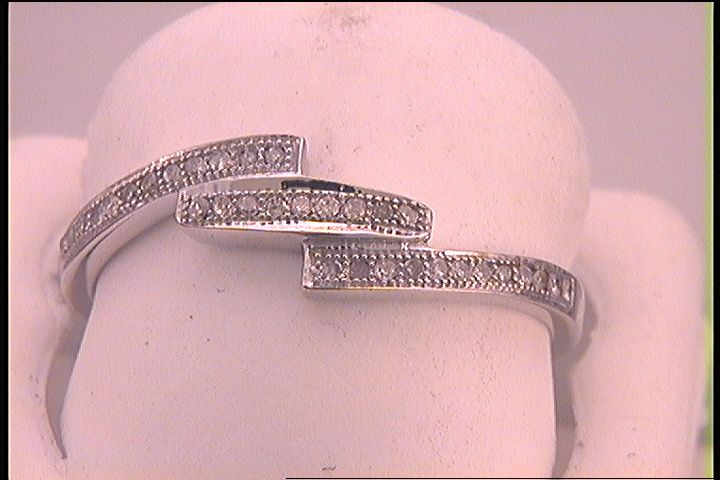 1/10CTW-DIA MICRO-PAVE RING