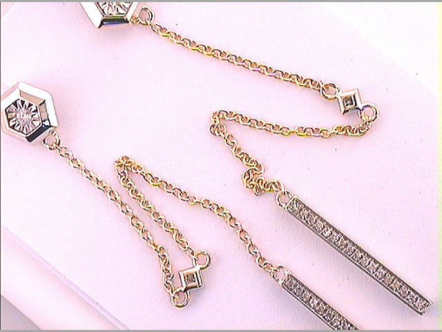 1/5CTW-DIA DIAMOND DROP EARRING