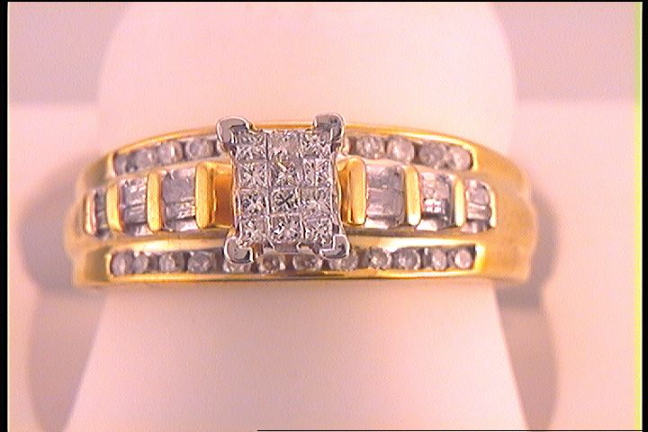 1/2CT-DIA INVISIBLE RING S-5