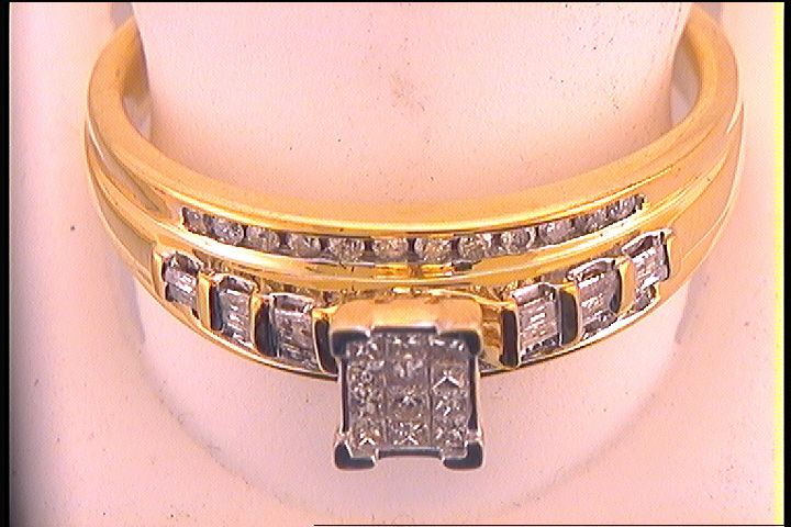 1/2CT-DIA INVISIBLE RING S-9