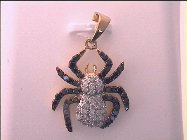 3/4CT-DIA SPIDER PENDANT
