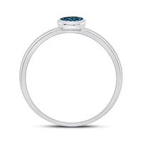 Load image into Gallery viewer, 1/200CTW-DIA MICRO-PAVE RING
