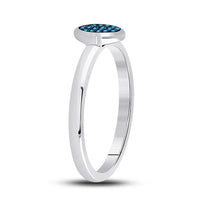 Load image into Gallery viewer, 1/200CTW-DIA MICRO-PAVE RING
