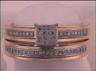 1/5CT-DIA FASHION BRIDAL SET