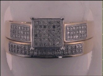 3/8CT-DIA FASHION BRIDAL SET