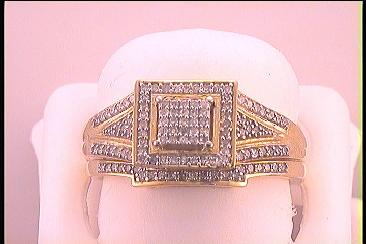 1/3CT-DIA FASHION BRIDAL SET