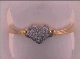 1/12CT-DIA MICRO-PAVE RING