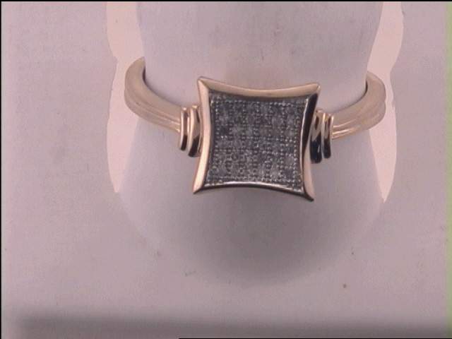 1/10CT-DIA MICRO-PAVE RING