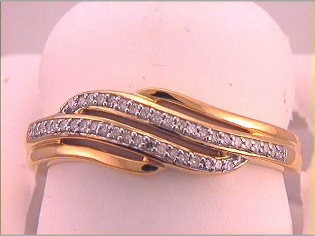 1/10CTW-DIA MICRO-PAVE RING