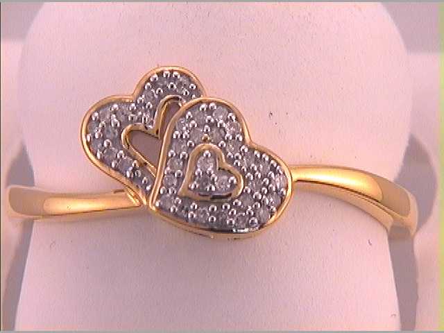 1/12CTW-DIA MICRO-PAVE RING