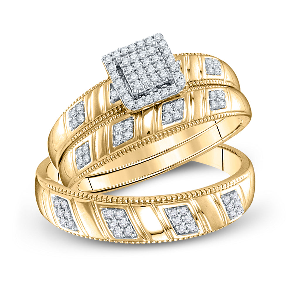 1/4CTW-DIA GIFT TRIO SET