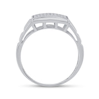 Load image into Gallery viewer, 1/10CT-DIA MICRO-PAVE MENS RING
