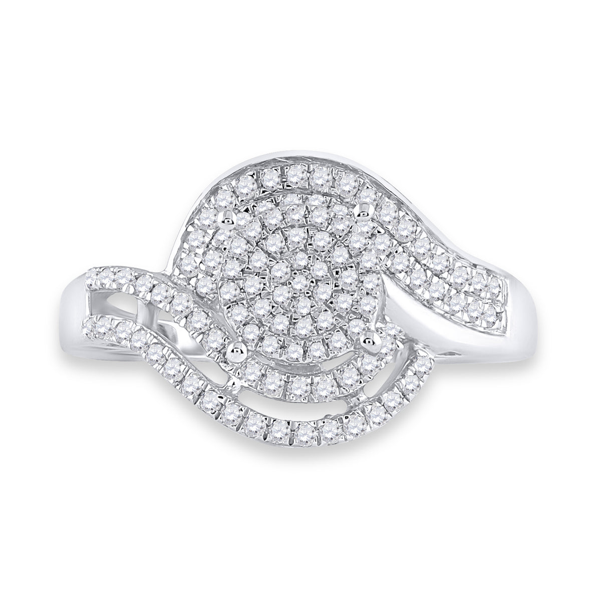 1/2CTW-DIA FASHION RING