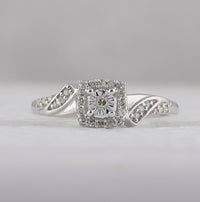 Load image into Gallery viewer, 1/6CTW-DIA P1P2 GIFT RING
