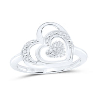 Load image into Gallery viewer, 1/20CTW-DIA P3 GIFT HEART RING

