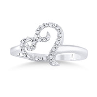 Load image into Gallery viewer, 1/12CTW-DIA P3 GIFT HEART RING
