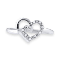 Load image into Gallery viewer, 1/20CTW-DIA P3 GIFT HEART RING
