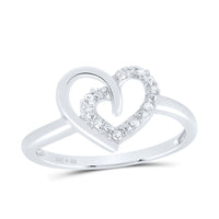 Load image into Gallery viewer, 1/20CTW-DIA P3 GIFT HEART RING
