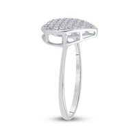 Load image into Gallery viewer, 1/10CTW-DIA P3 MICRO-PAVE GIFT HEART RING
