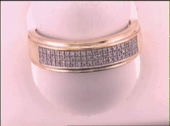1/5CT-DIA MICRO-PAVE MENS BAND