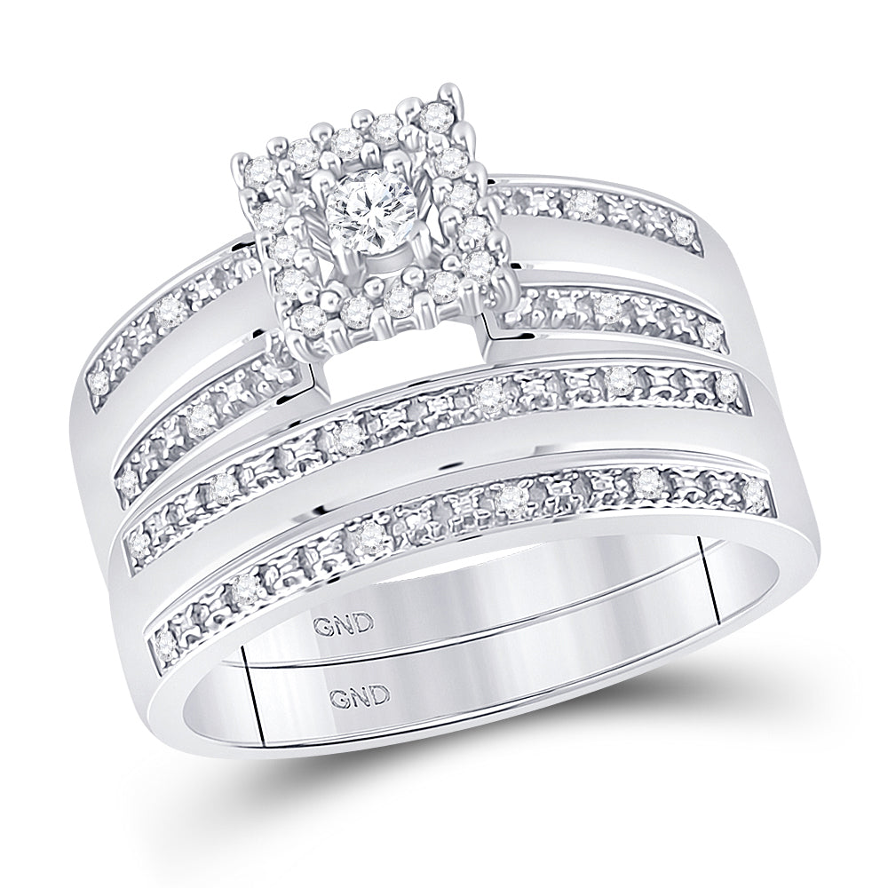 1/4CT-DIA FASHION TRIO SET