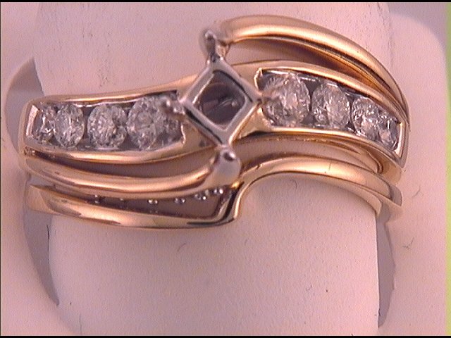 5/8CT-DIA SEMI-MOUNT BRIDAL SET