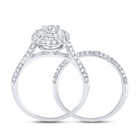 Load image into Gallery viewer, 1 1/4CT-DIA 3/8CT-CRD B. SET S-8
