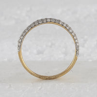 Load image into Gallery viewer, 14kt Yellow Gold Womens Princess Diamond Halo Bridal Wedding Engagement Ring Band Set 1-1/4 Cttw
